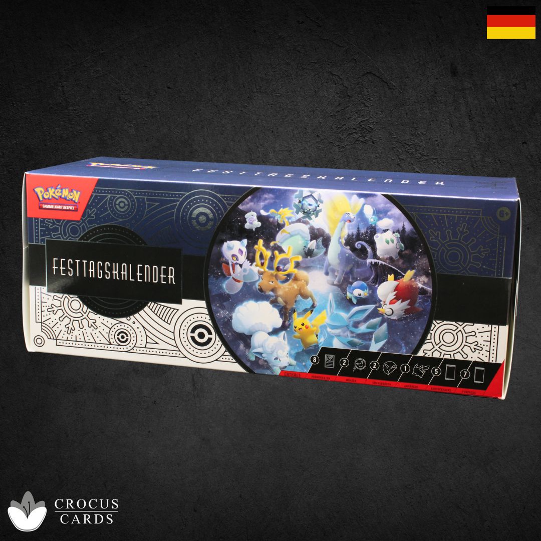 Pokemon Adventskalender 2023 - Festtagskalender (DE)