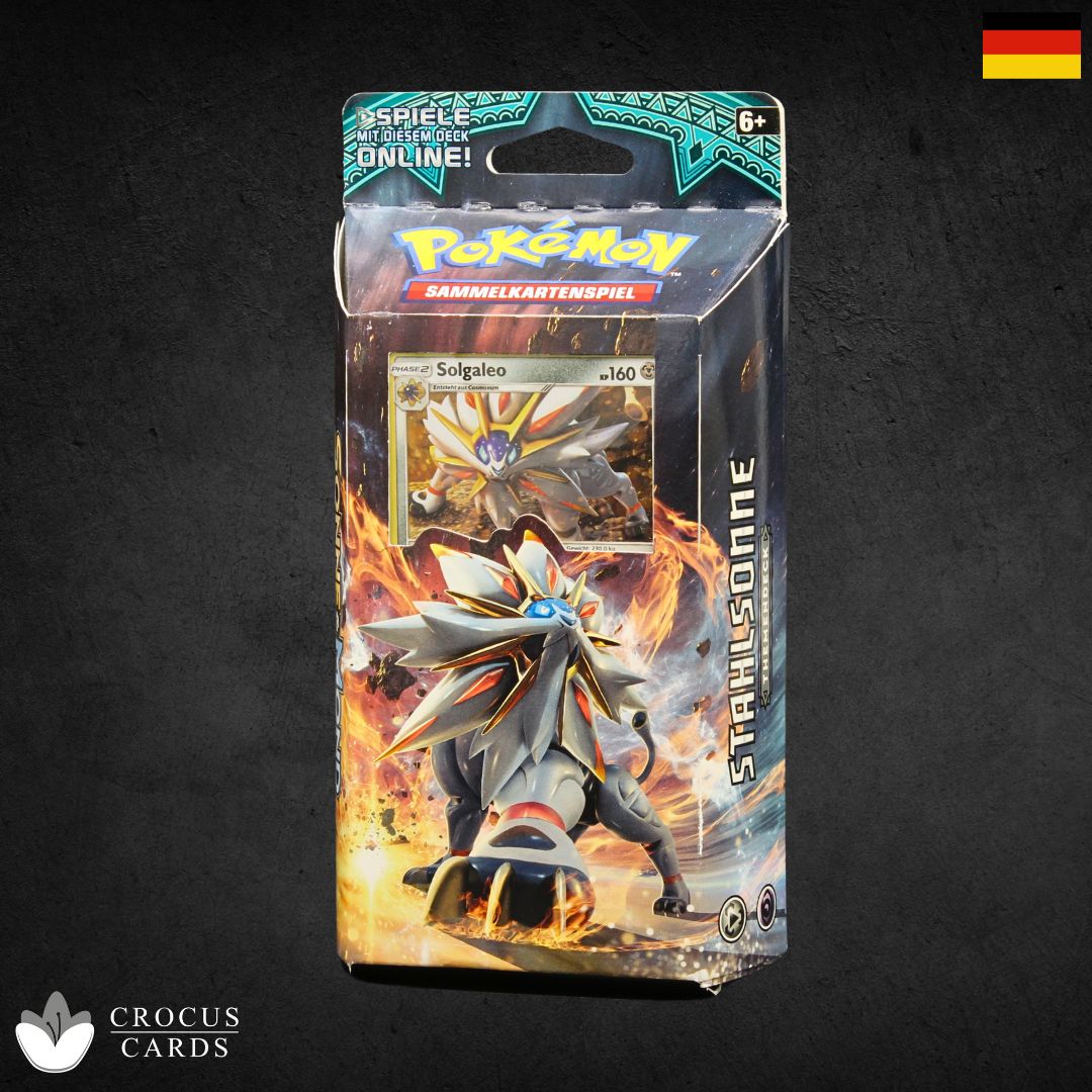 Pokemon Stunde der Wächter Themendeck Stahlsonne - Solgaleo (DE)