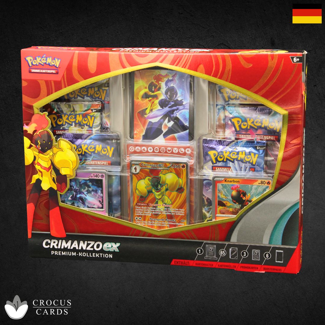Pokemon Crimanzo Ex Premium Kollektion (DE)
