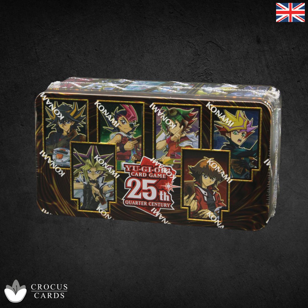 Boîte métallique Yugioh 25e anniversaire : Dueling Heroes (EN)