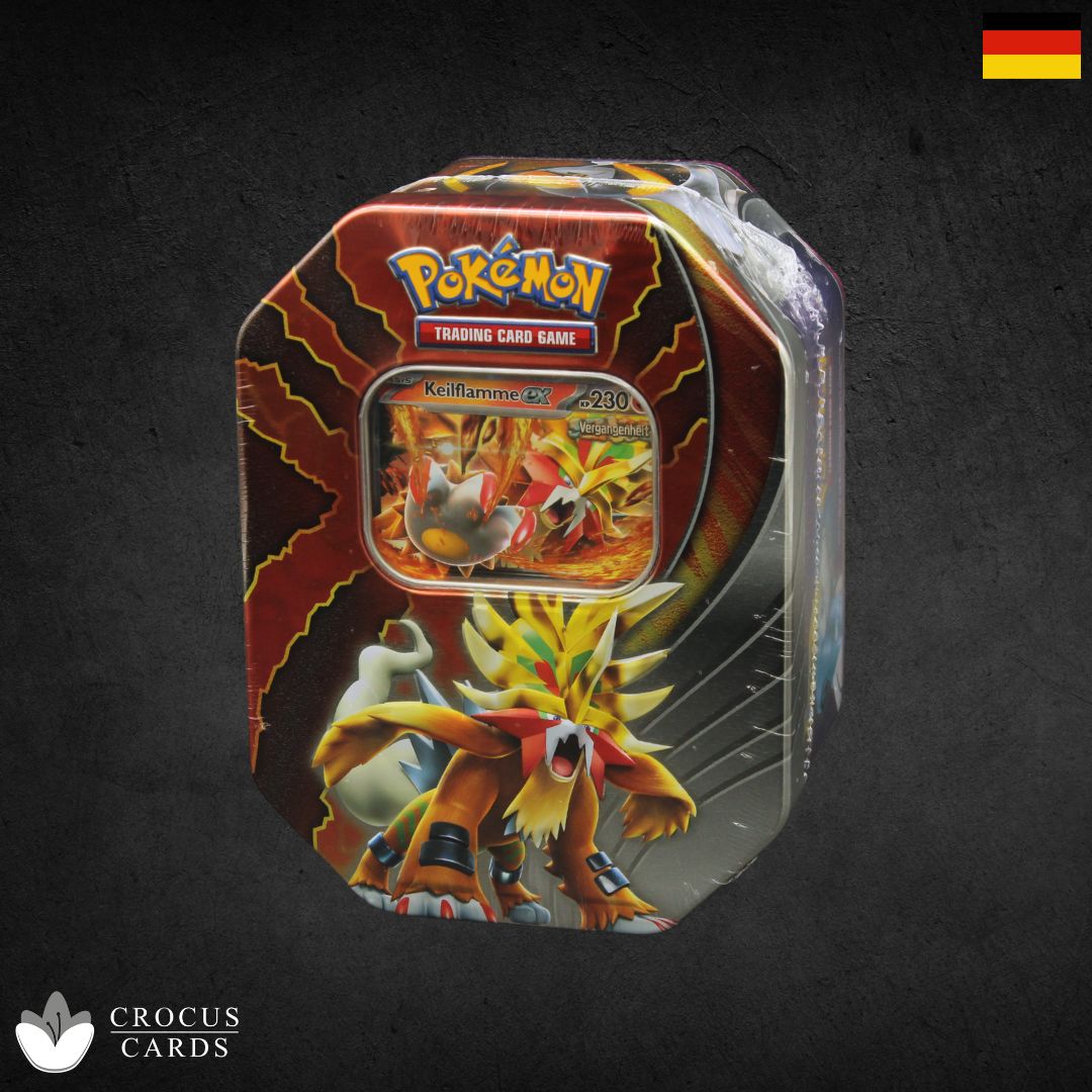 Pokemon Paradox-Schicksale Tin Box - Keilflamme Ex (DE)