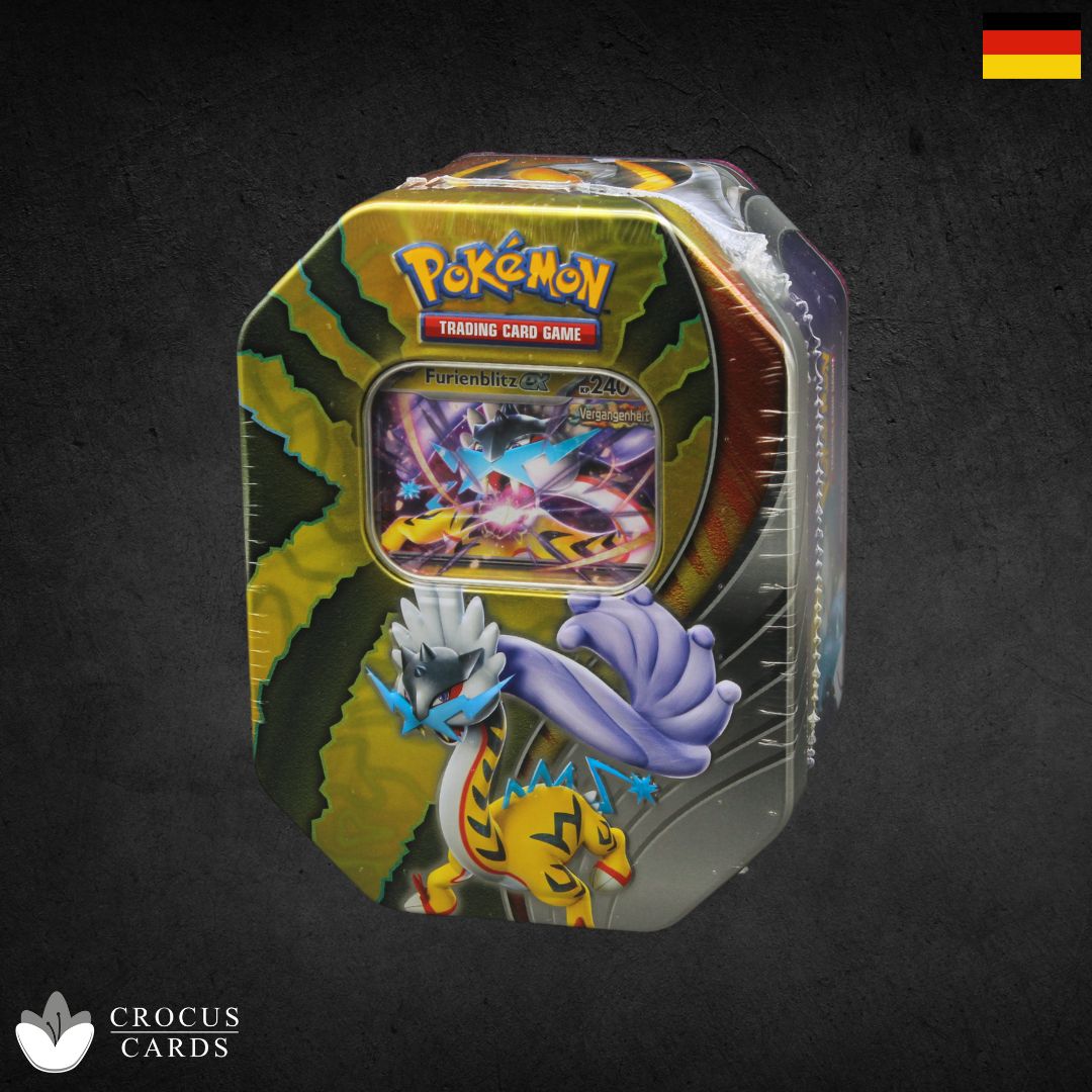 Pokemon Paradox-Schicksale Tin Box - Furienblitz Ex (DE)
