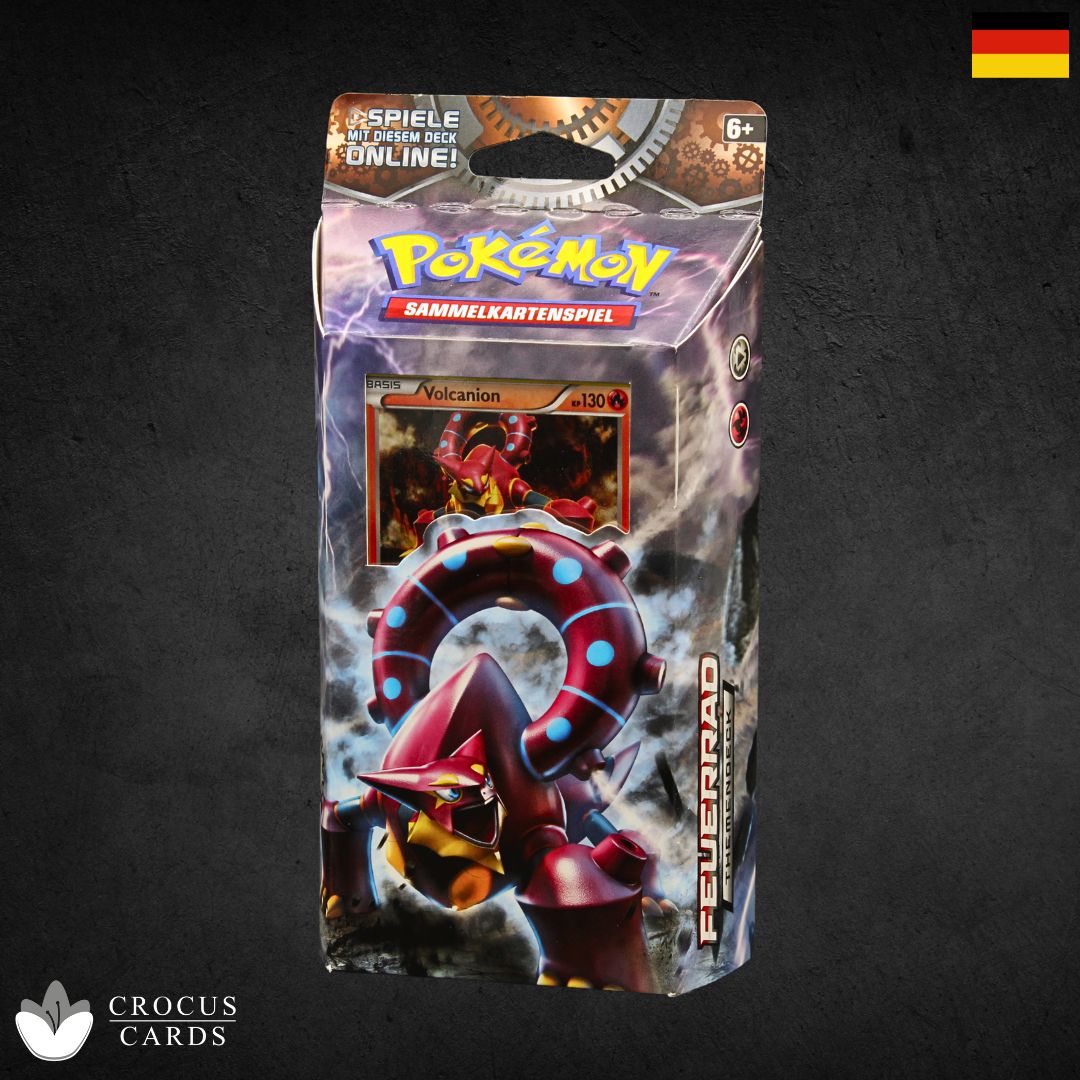 Pokemon Dampfkessel Themendeck Feuerrad - Volcanion (DE)