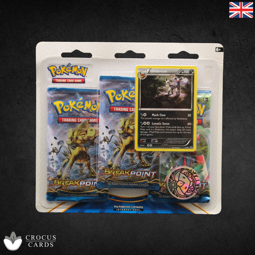 Pokemon XY Breakpoint 3-Pack Blister Umbreon (EN)