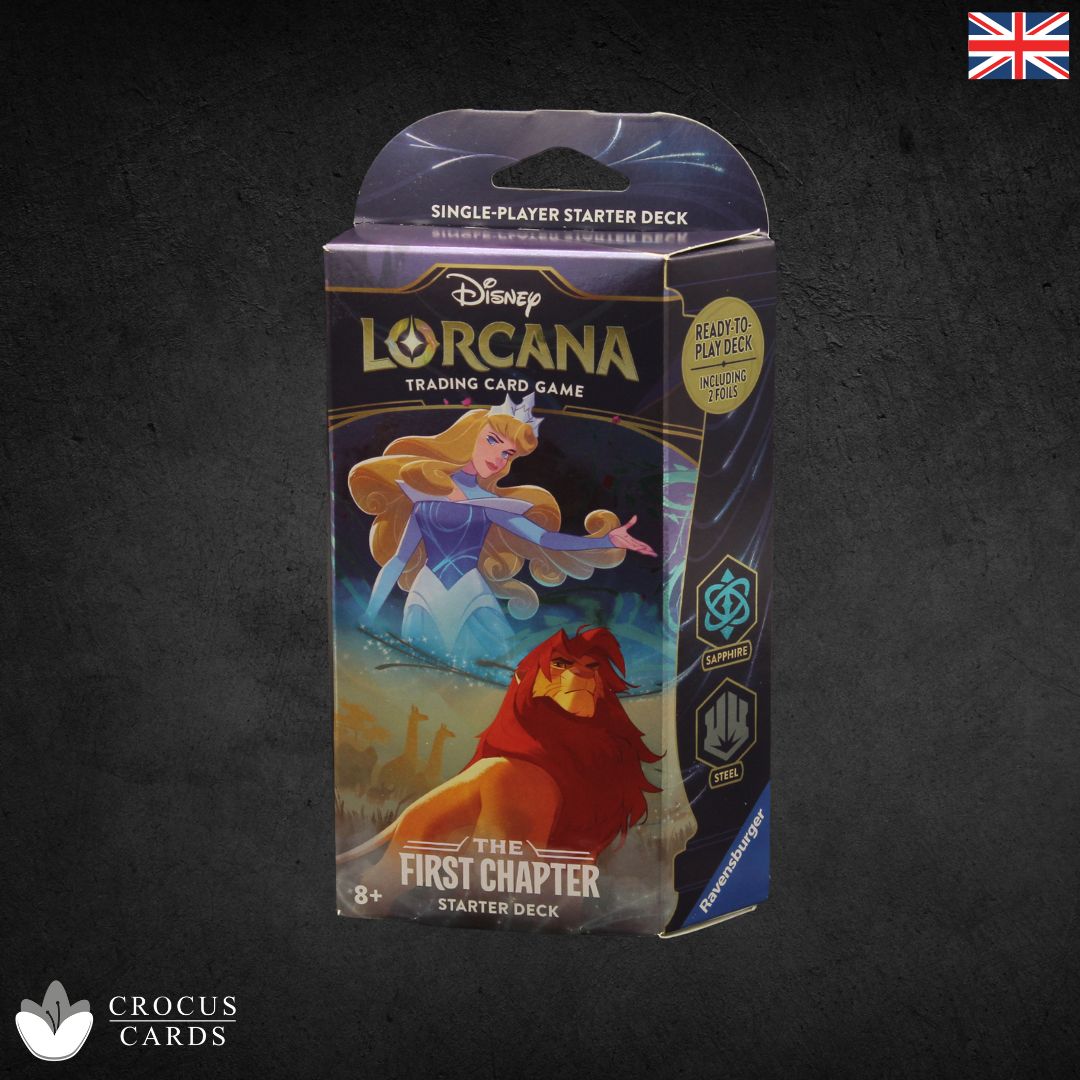 Disney Lorcana - The First Chapter Starter Deck - Sapphire/Steel