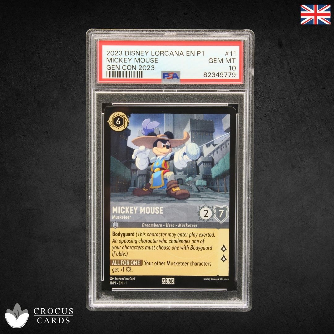 Disney Lorcana - Gen Con 2023 - Mickey Mouse - PSA 10 (EN