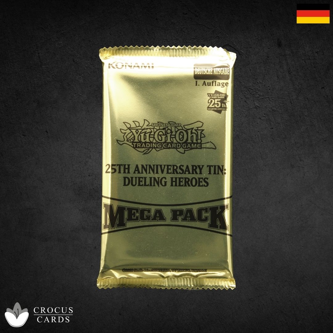 Yugioh 25th Anniversary Tin Mega Pack - 1 Pack (DE)