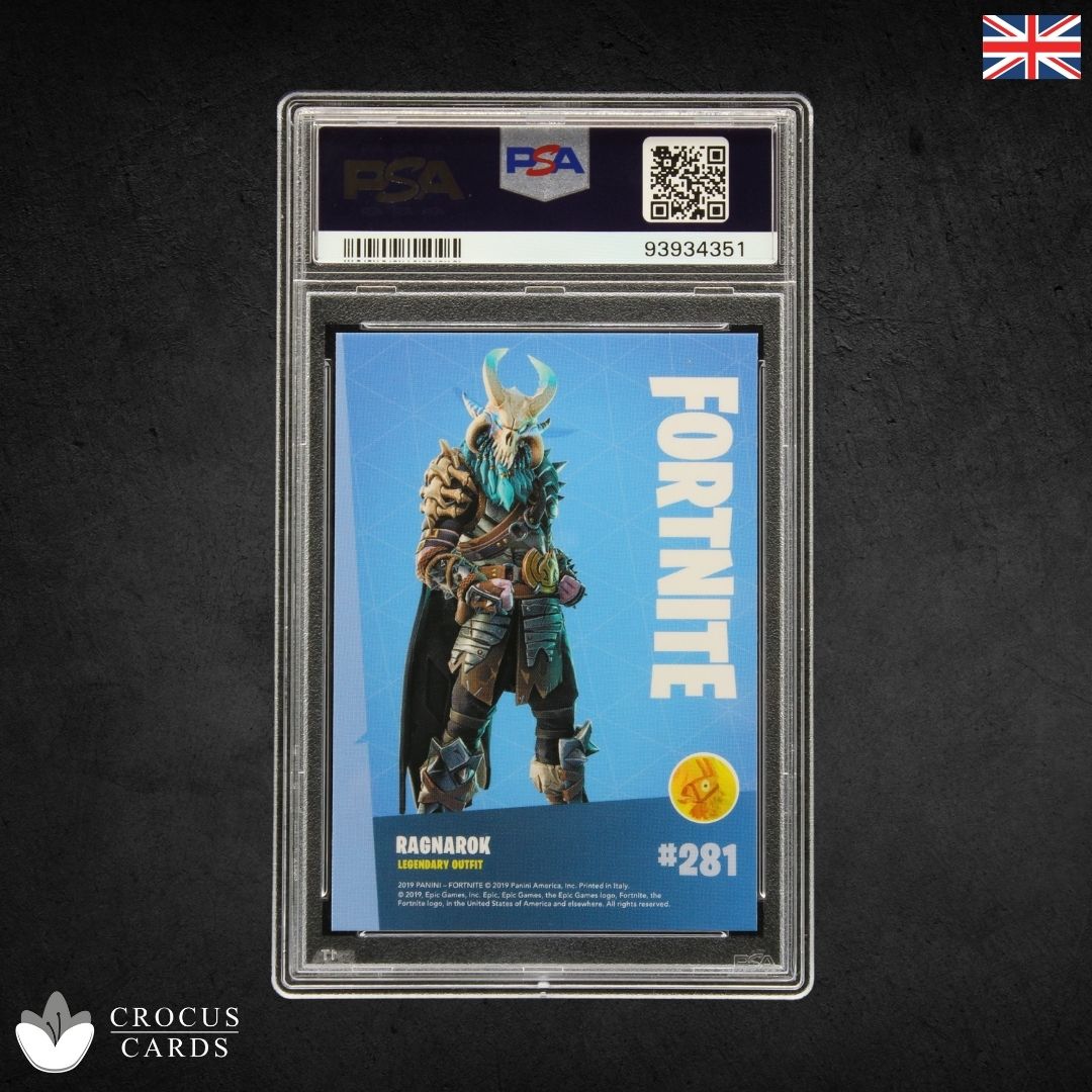 Panini Fortnite Series 1 - Ragnarok #281 Crystal Shard - PSA 8