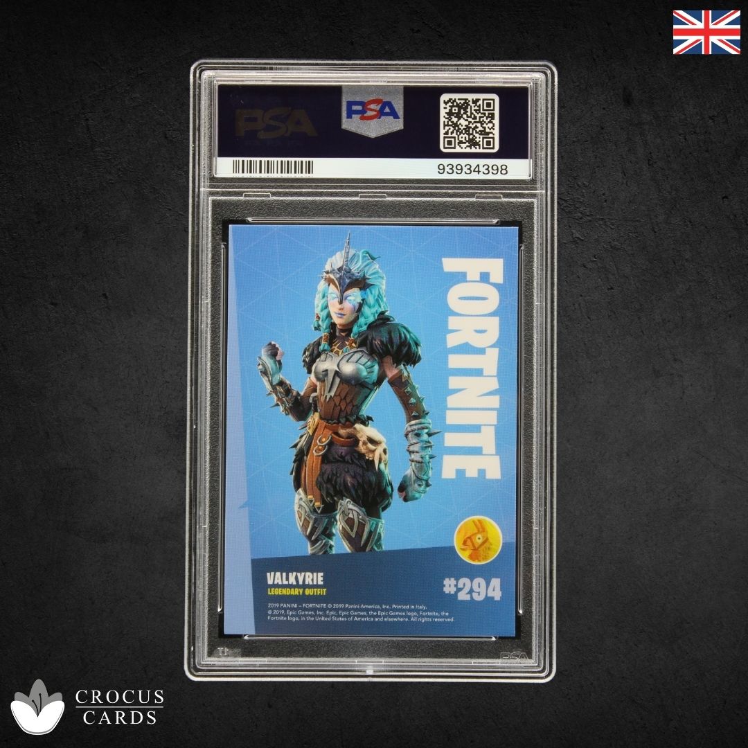 Panini Fortnite Series 1 - Valkyrie #294 Crystal Shard - PSA 8
