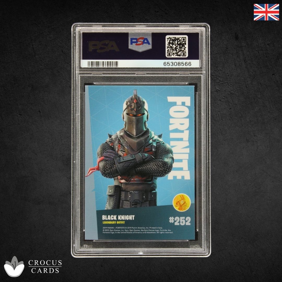 Panini Fortnite Series 1 - Black Knight #252 Crystal Shard - PSA 10