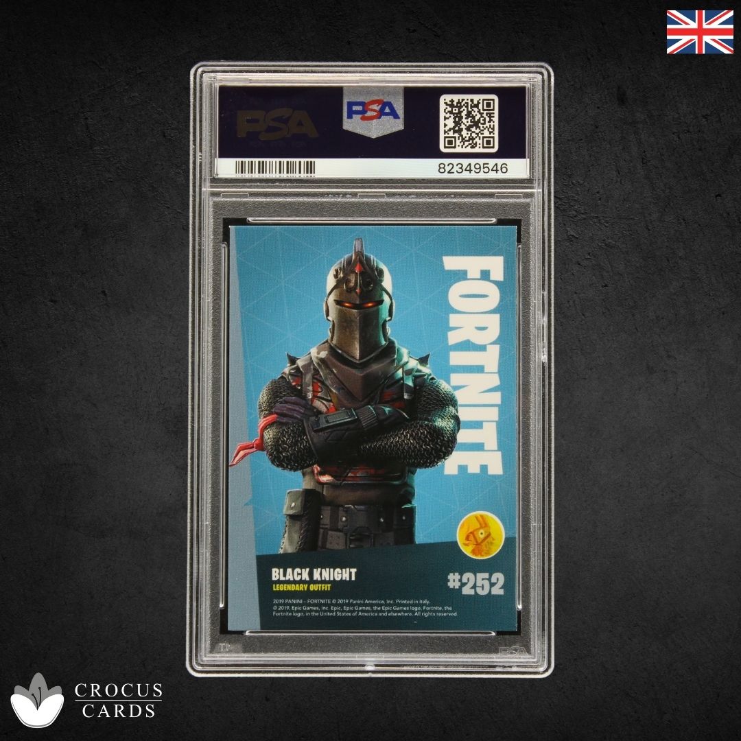Panini Fortnite Series 1 - Black Knight #252 Base - PSA 7