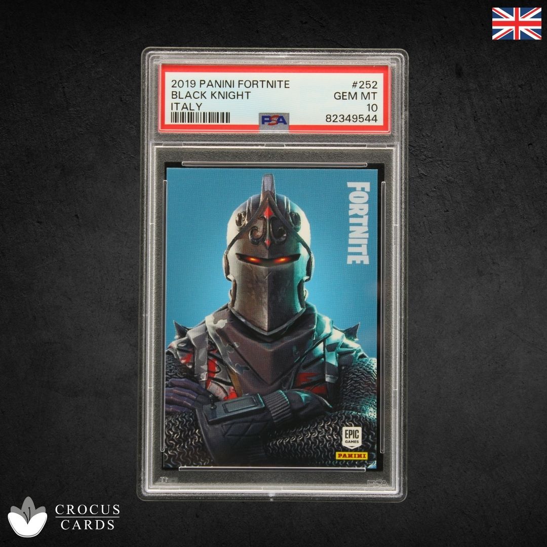 Panini Fortnite Series Black Knight #252 Base PSA 10