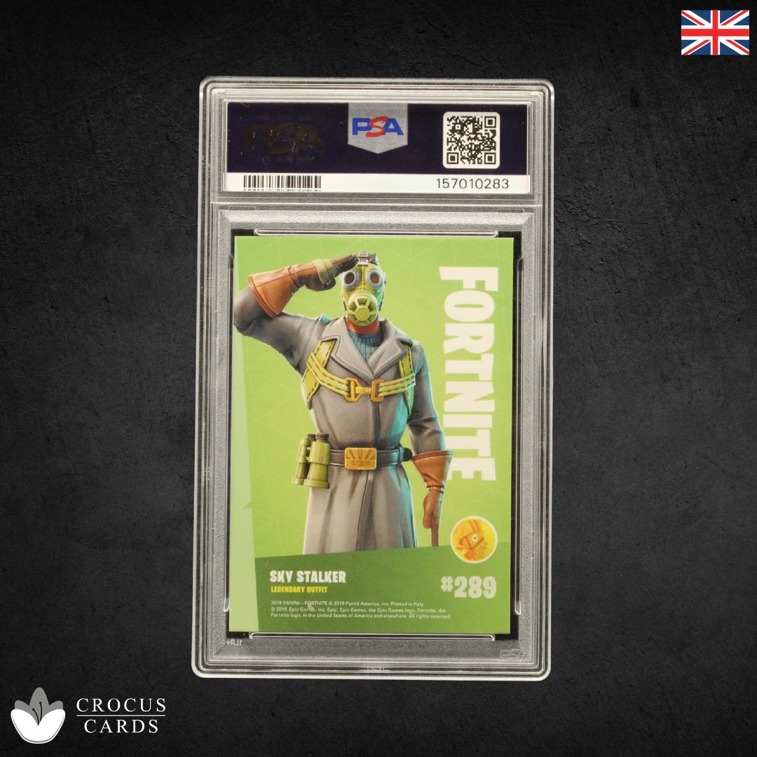 Panini Fortnite Series 1 - Sky Stalker #289 Crystal Shard - PSA 10