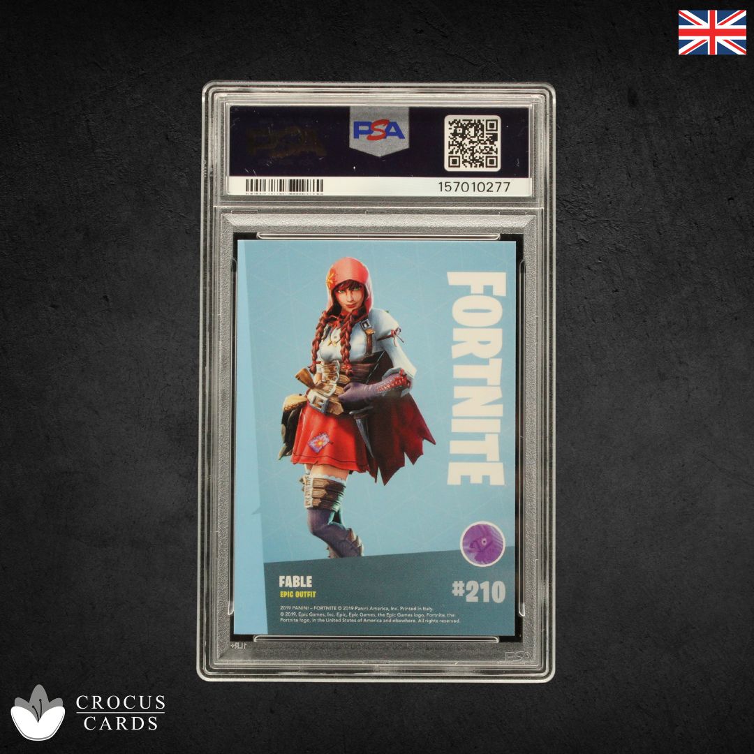 Panini Fortnite Série 1 - Éclat de cristal Peely n° 233 - PSA 10