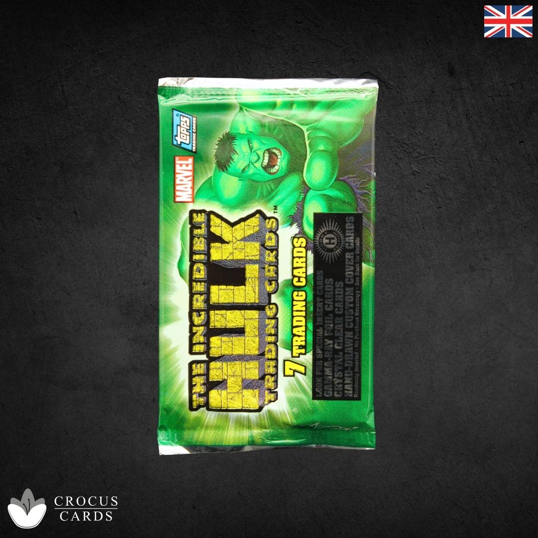 Cartes à collectionner Topps L'Incroyable Hulk - 1 paquet (EN)