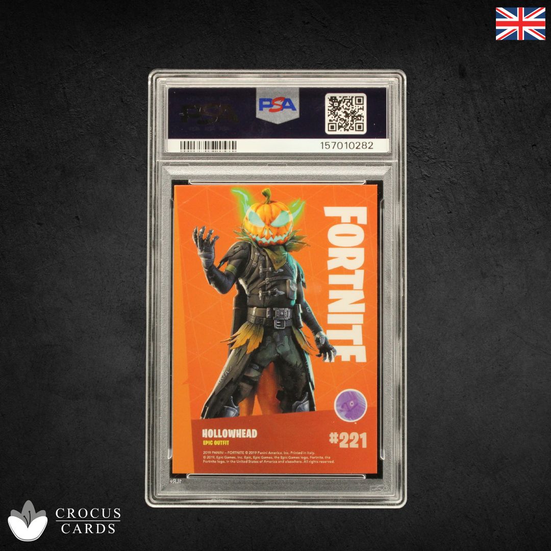 Panini Fortnite Series 1 - Hollowhead #221 Crystal Shard - PSA 10