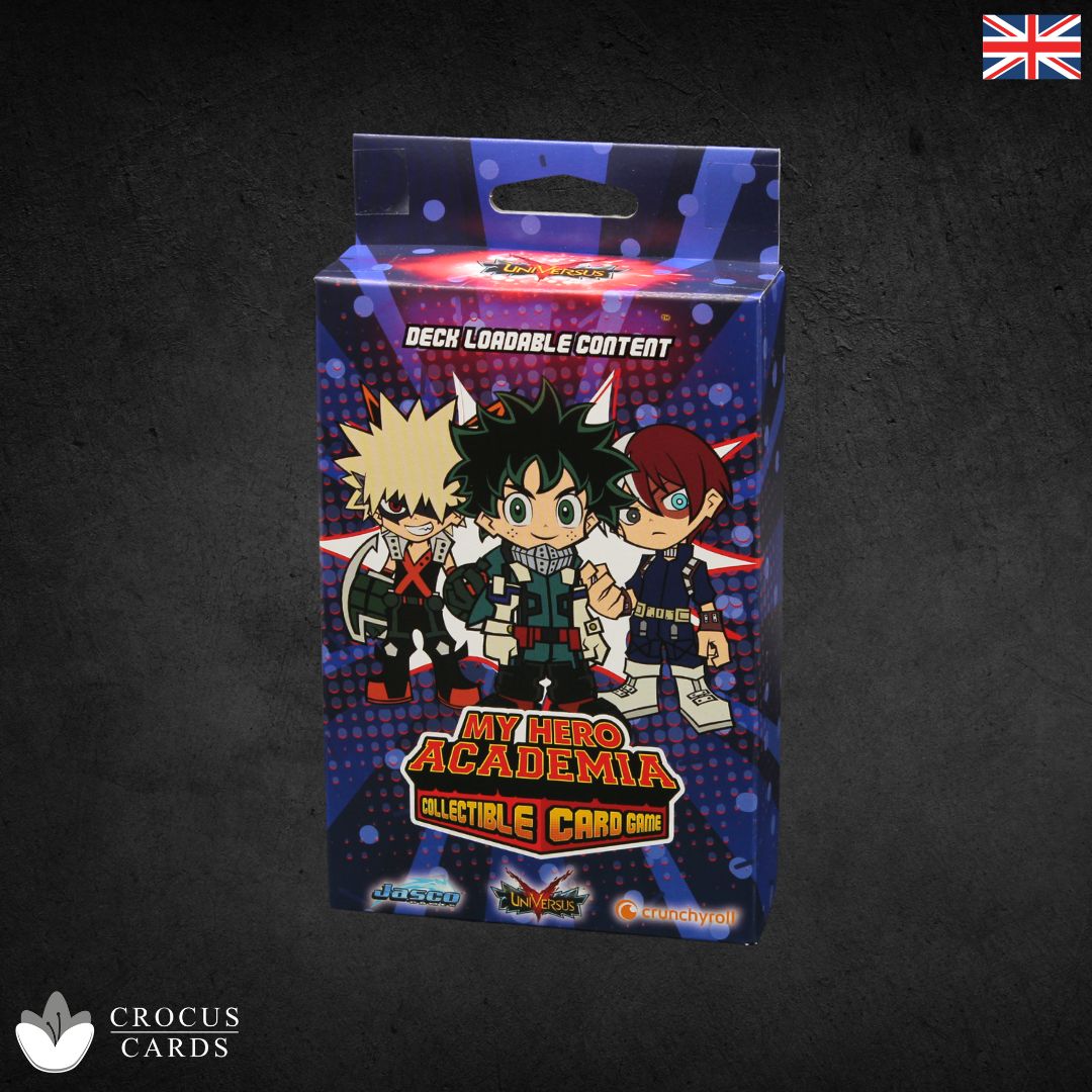 My Hero Academia JCC - Série 4 : Contenu téléchargeable du deck de la Ligue des méchants (EN)