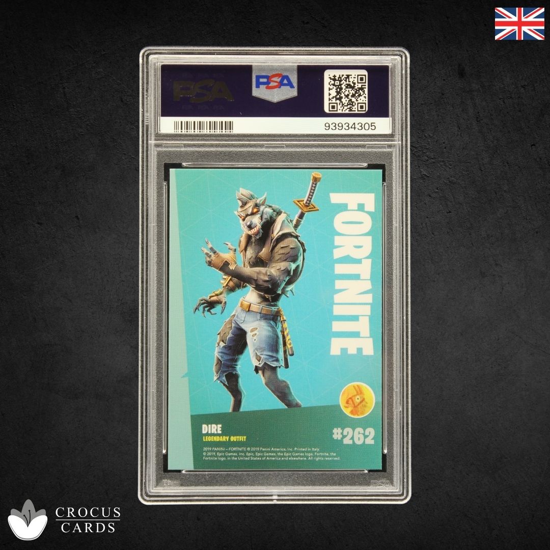 Panini Fortnite Series 1 - Dire #262 Crystal Shard - PSA 10