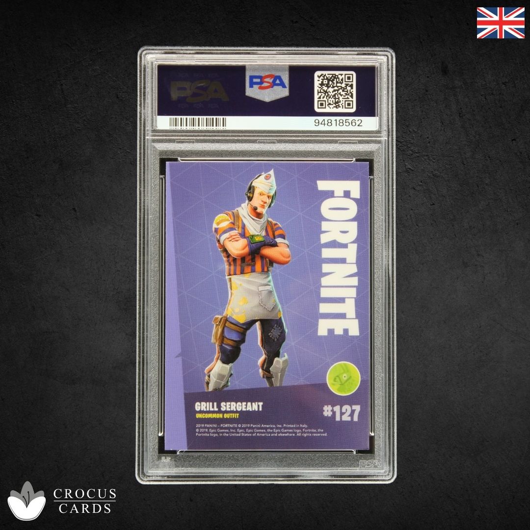 Panini Fortnite Series 1 - Grill Sergeant #127 Crystal Shard - PSA 10