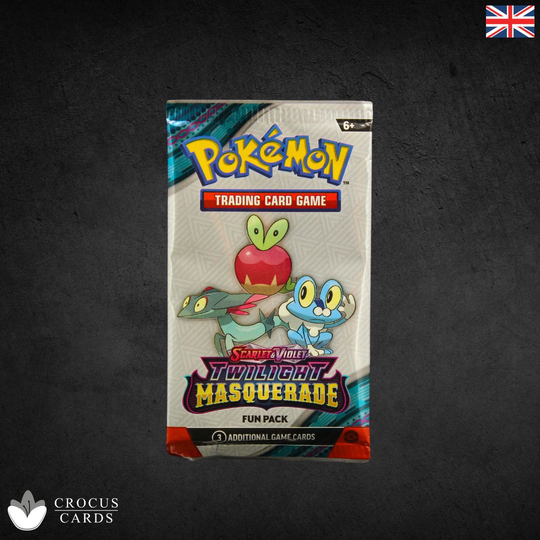 Pokémon - Twilight Masquerade - 1 Pack Fun avec 3 cartes (EN)