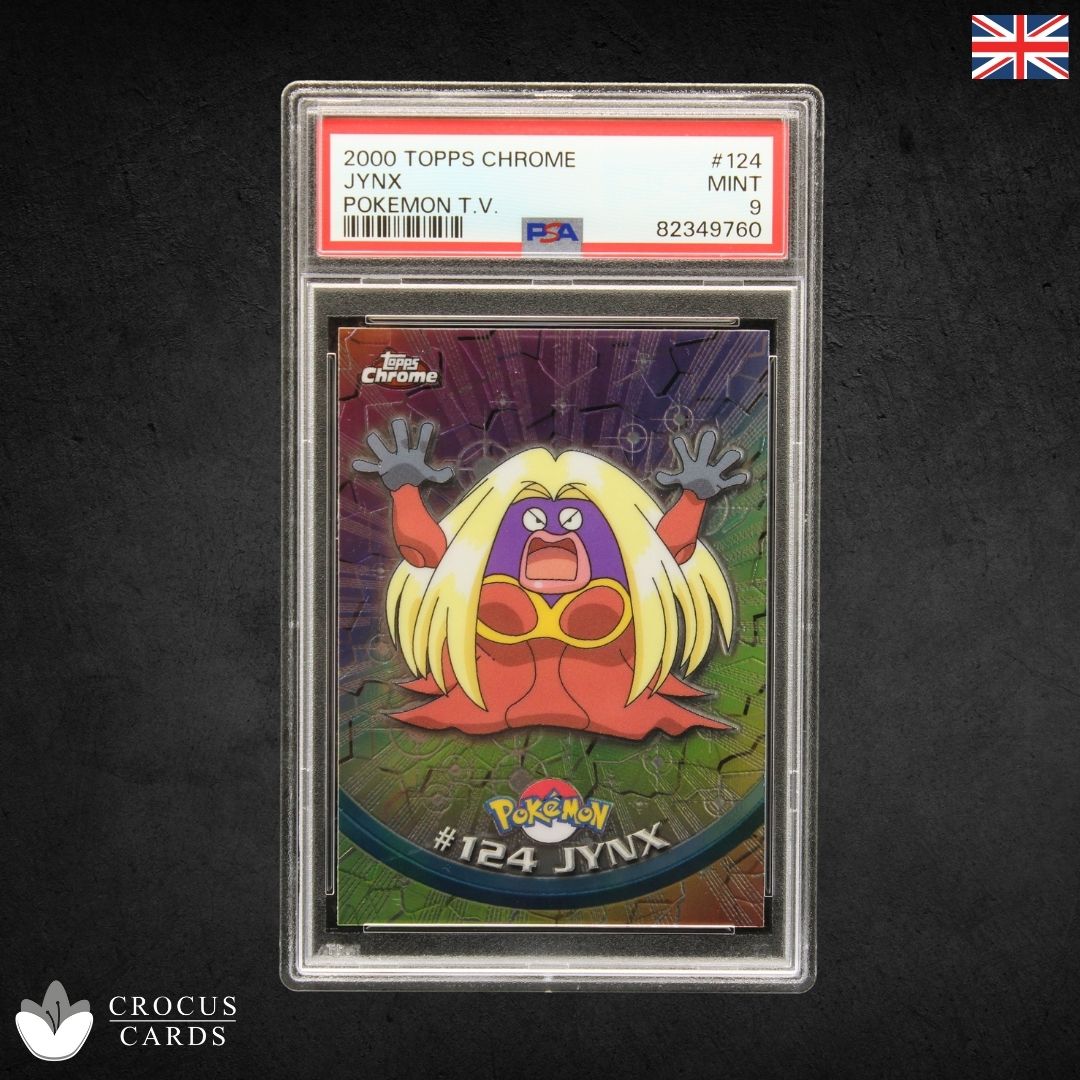 Topps Chrome Pokemon T.V. - Jynx #124 - PSA 9 (EN) – Crocus-Cards
