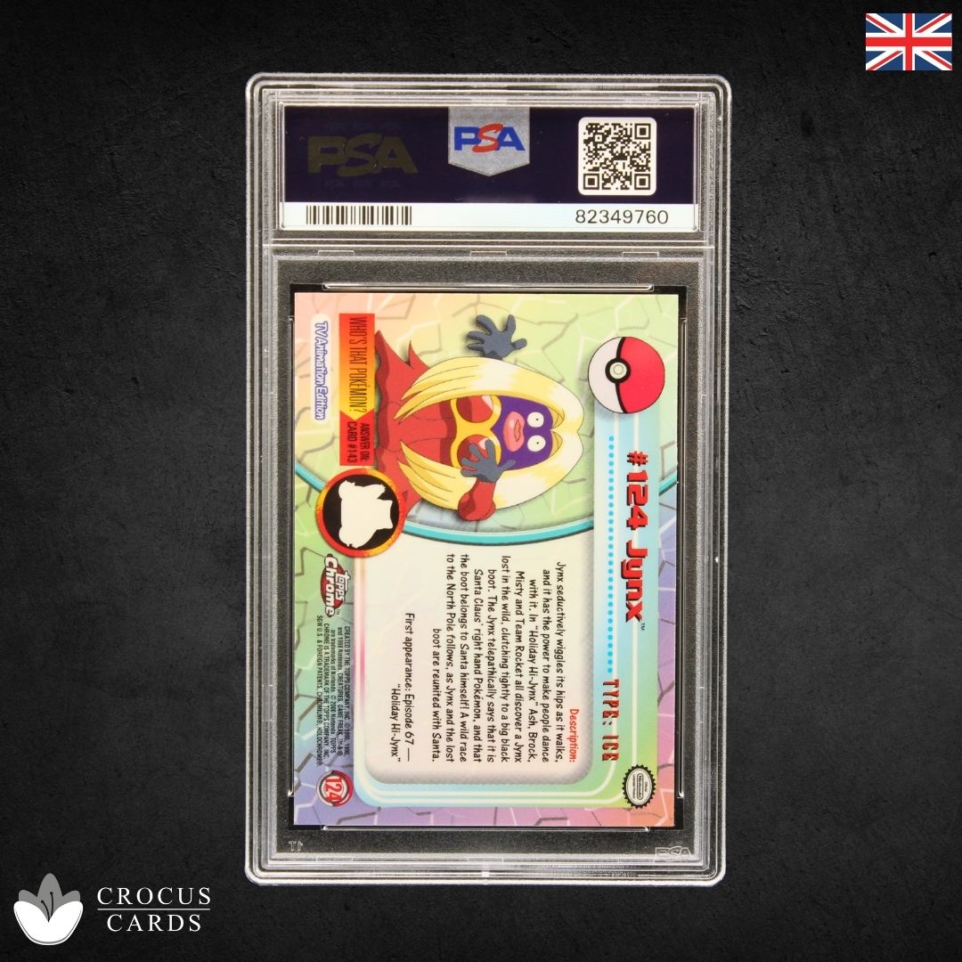 Topps Chrome Pokemon T.V. - Jynx #124 - PSA 9 (EN)