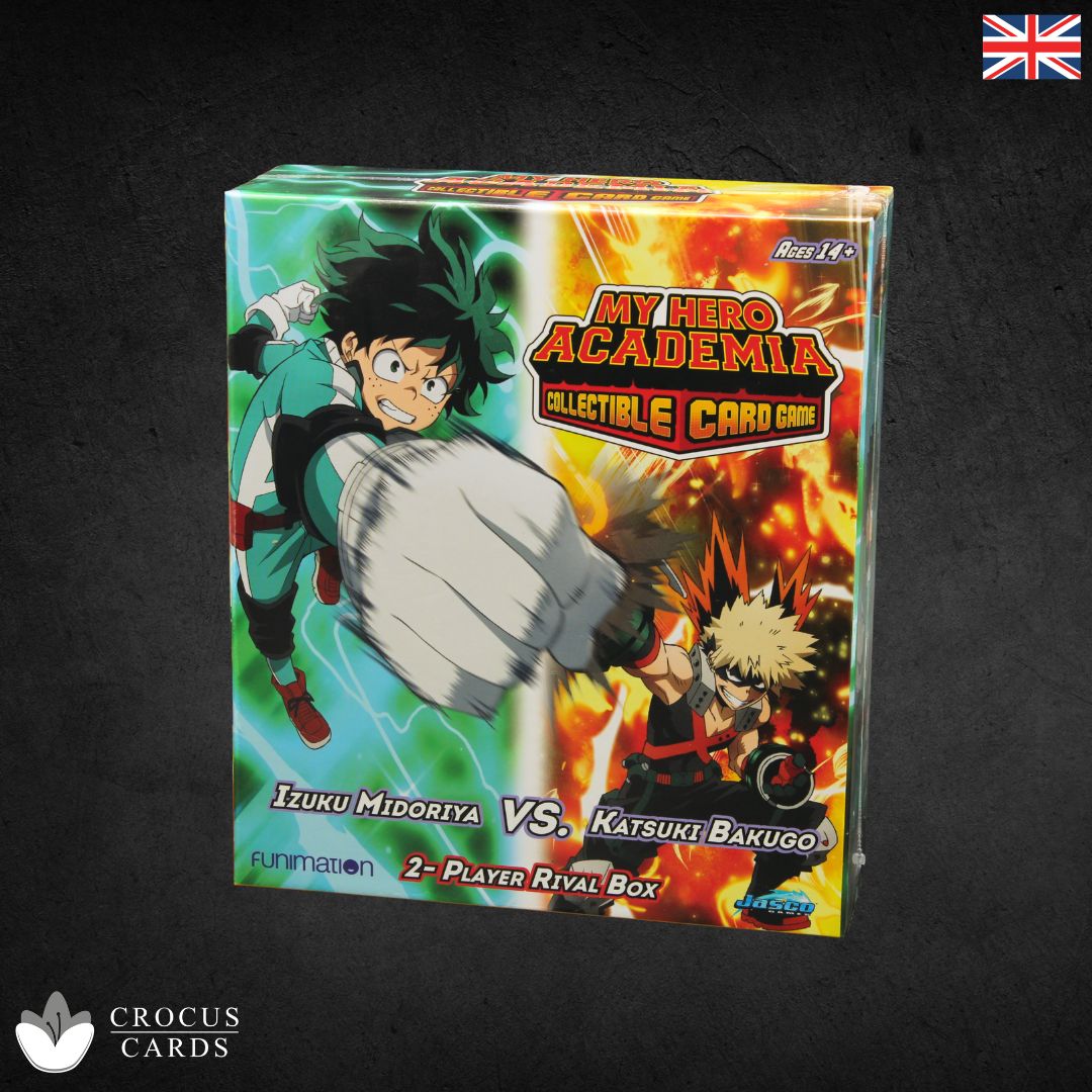 My Hero Academia JCC - Izuku Midoriya contre Katsuki Bakugo - Decks rivaux à 2 joueurs (EN)