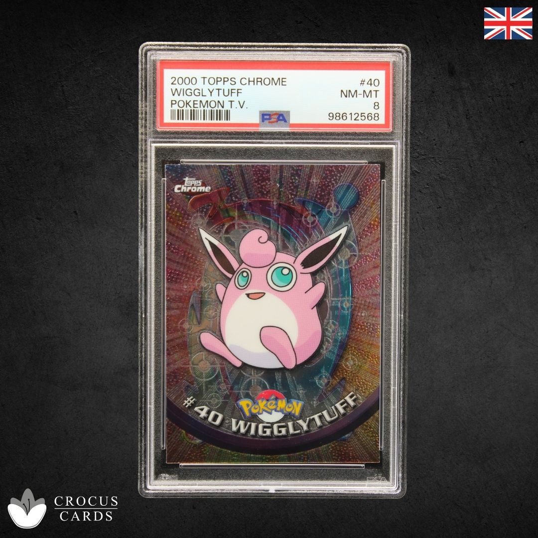Topps Chrome Pokemon T.V. - Wigglytuff #40 - PSA 8 (EN) – Crocus-Cards