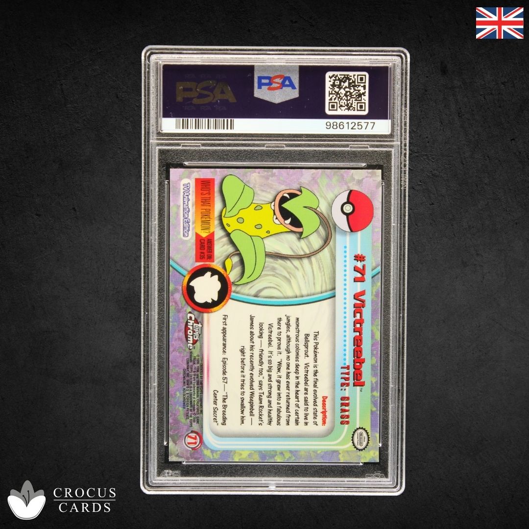 Topps Chrome Pokemon T.V. - Victreebel #71 - PSA 9 (EN)