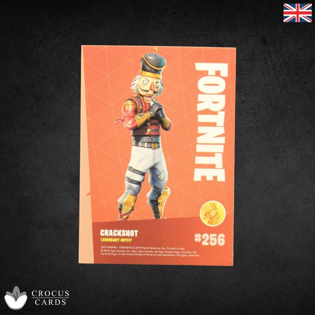 Panini Fortnite Série 1 - Crackshot n° 256 - Éclat de cristal Italie Imprimer