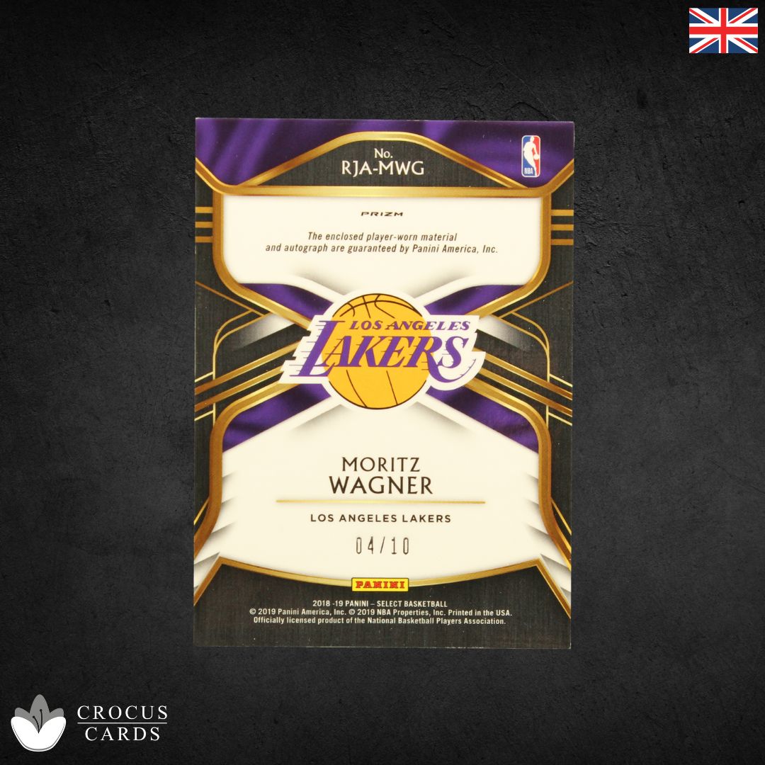 Panini Select 2018/19 - Moritz Wagner - Rookie Gold Prizm /10