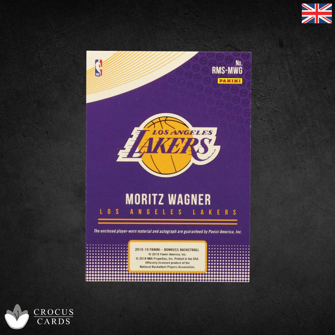 Panini Donruss 2018/19 - Autographe de Moritz Wagner - Rookie /99