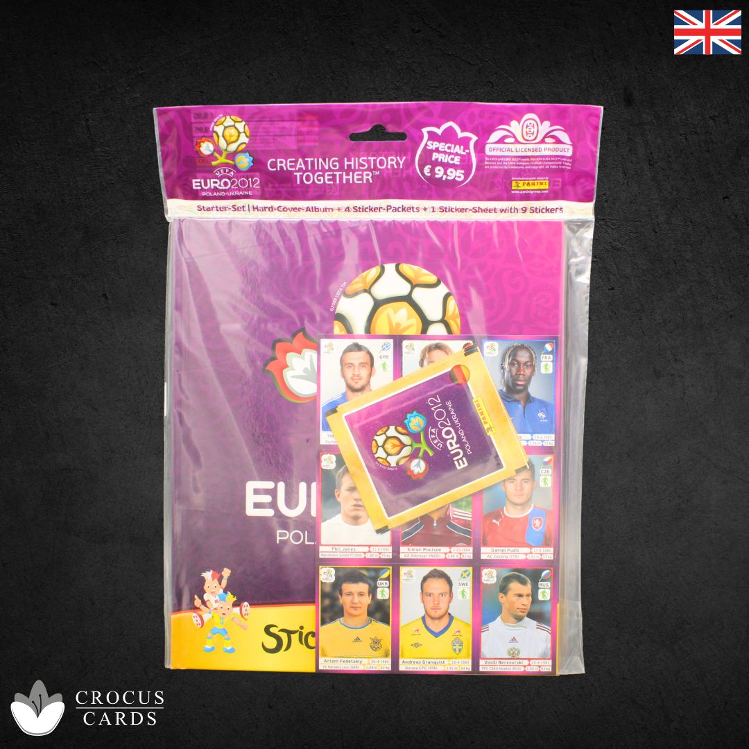 Panini Euro Cup 2012 Starterset mit Hardcover und Stickern (EN)