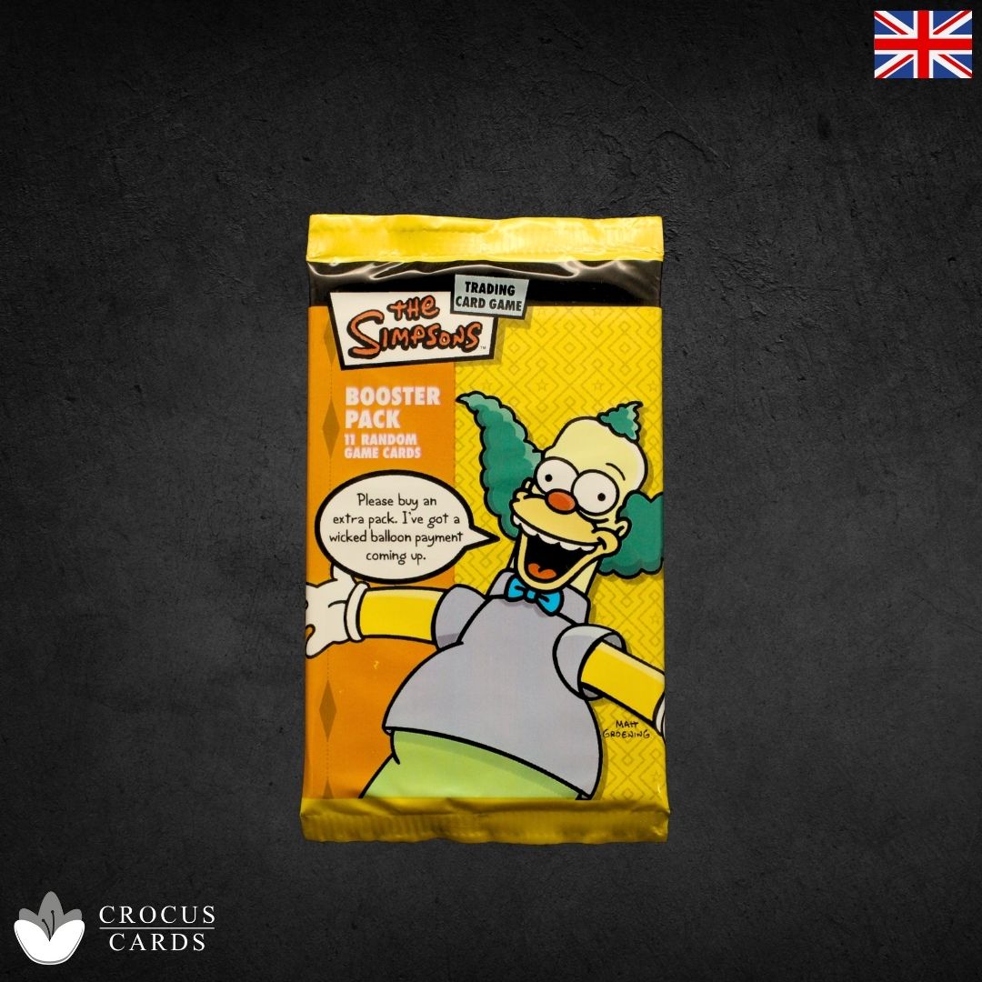 simpsons booster box Wizards Of The Coast