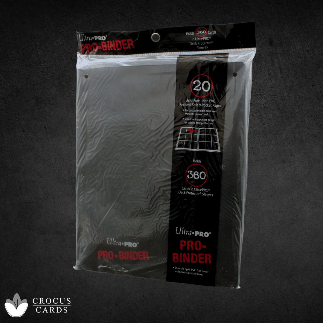 Ultra Pro - 9-Pocket Pro-Binder (Schwarz)