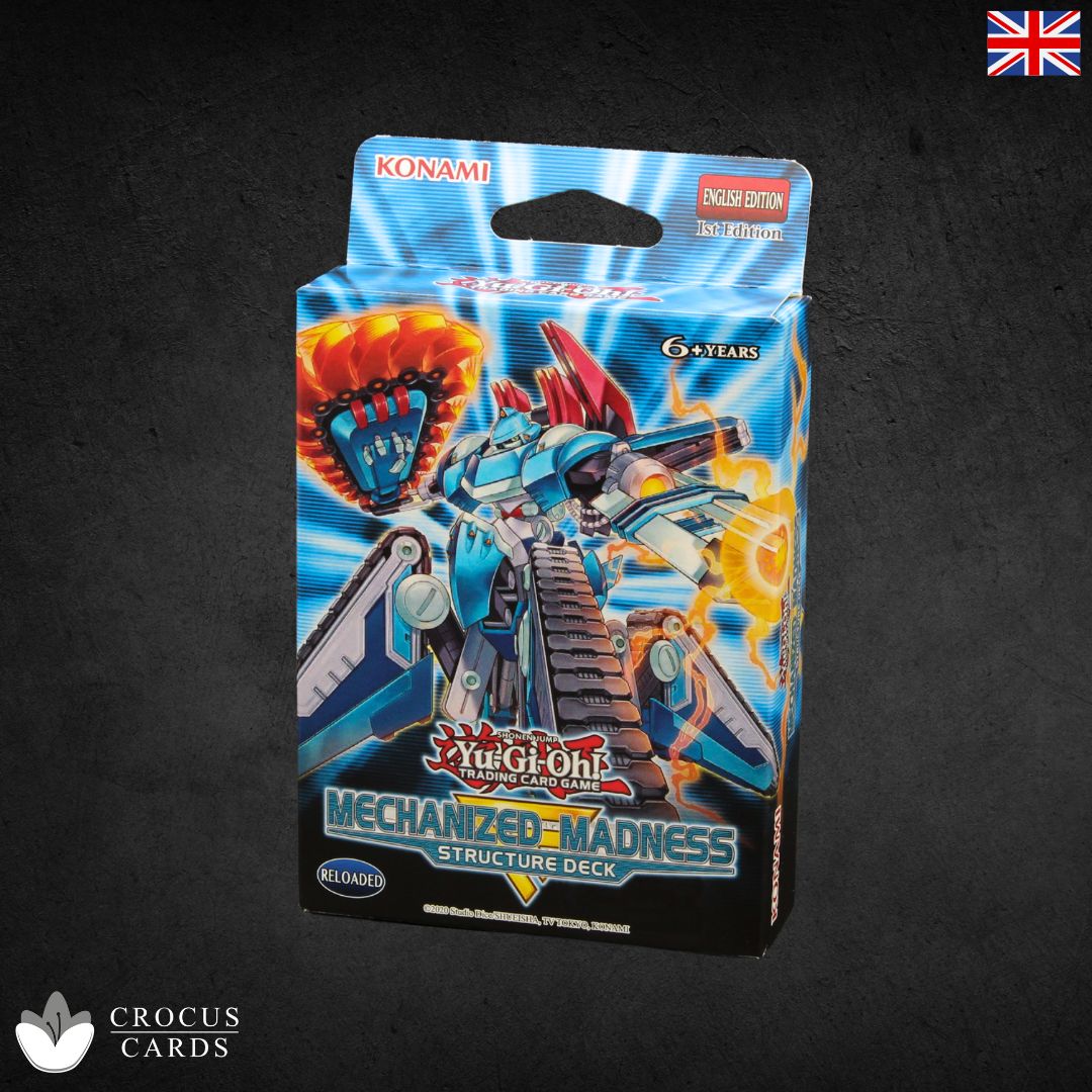 yugioh mechanized madness structure deck Amazon.com: Yu-Gi-Oh KONMEMA Mechanized Madness Structure Deck : Toys &  Games main image 1