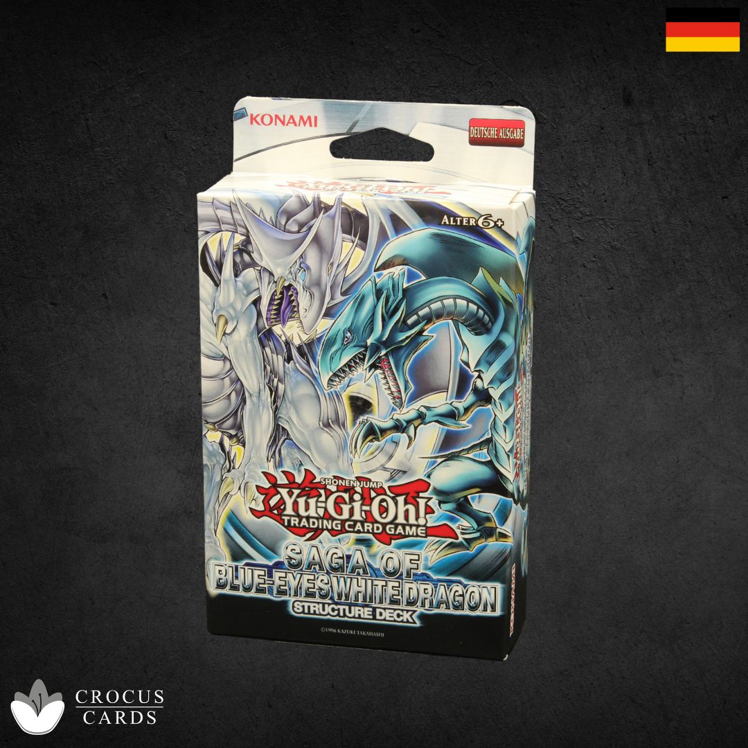 Yugioh Structure Deck: Saga of Blue-Eyes White Dragon (DE) – Crocus-Cards