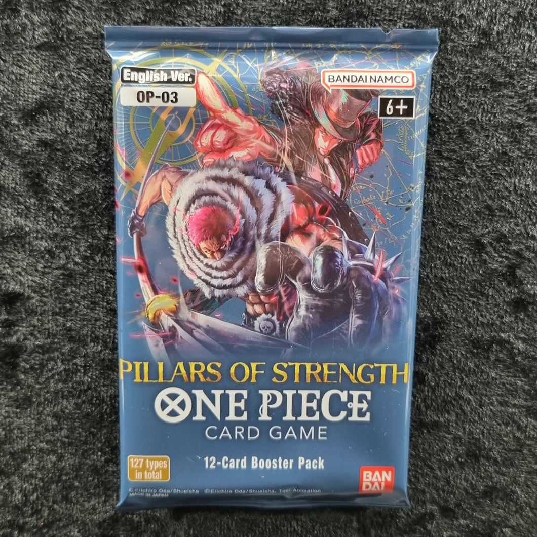 LIVE: Bandai One Piece OP03 Pillars of Strength Englisch 1 Pack