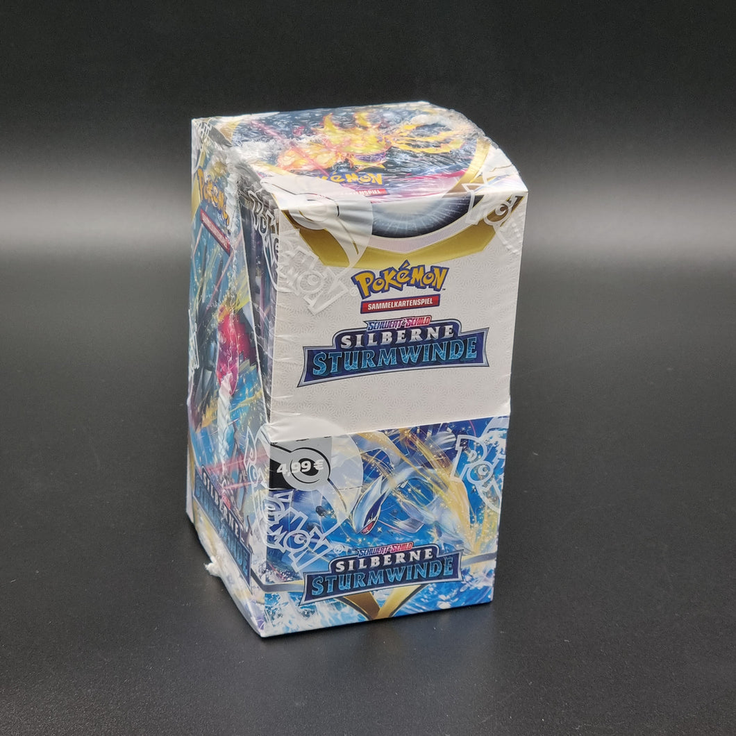 Pokemon Silberne Sturmwinde: Display mit 18 Pack (Deutsch)