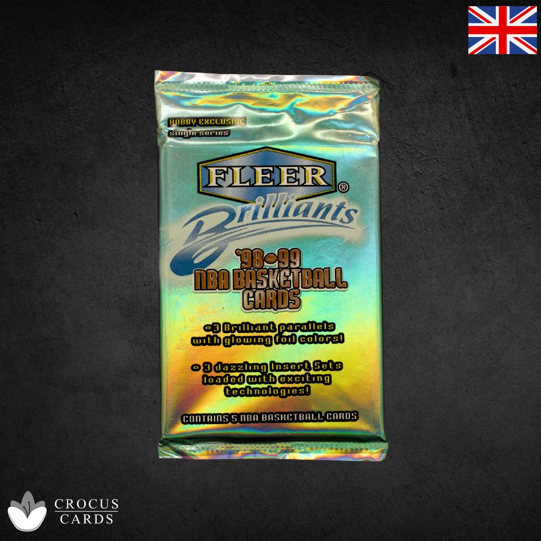 Fleer Brilliants - 1998-99 NBA Basketball Hobby Exclusive Single Series Booster Pack (EN)