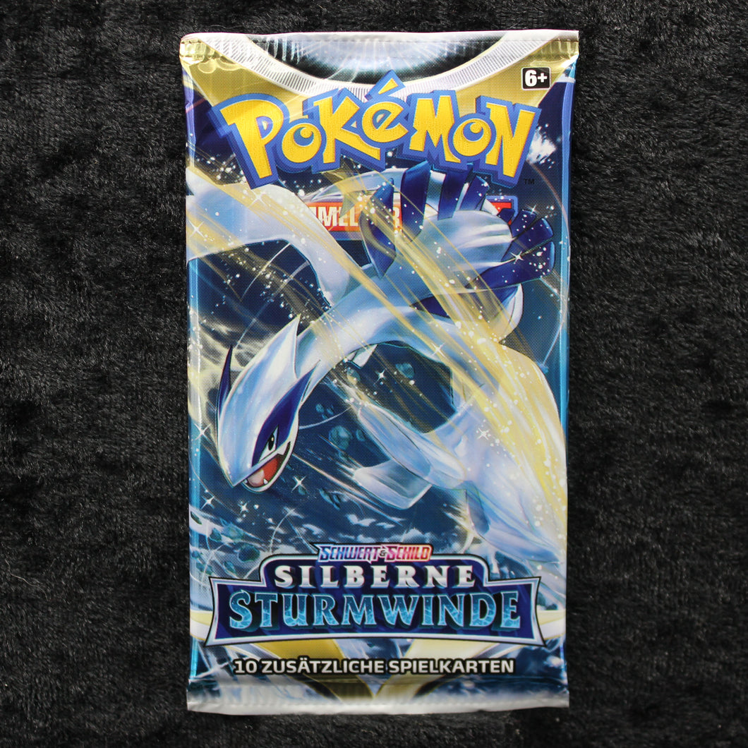 Pokemon Silberne Sturmwinde 1 Boosterpack (Deutsch)