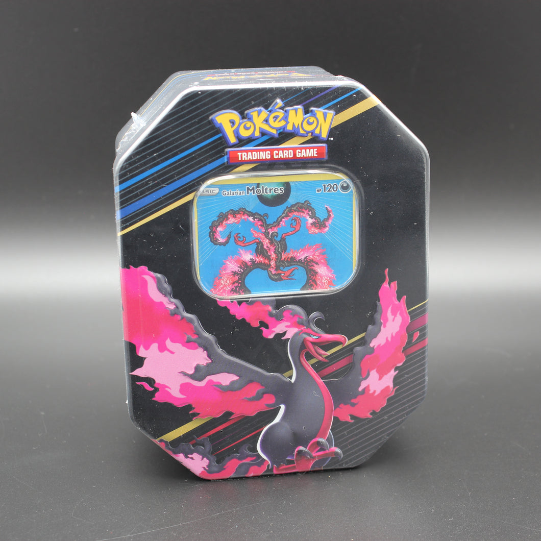 Pokemon Crown Zenith Tin Box - Galarian Moltres - (Englisch)