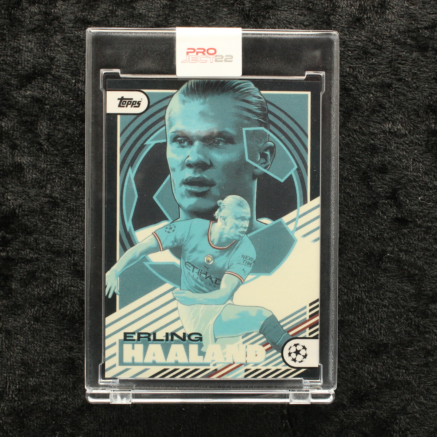 Topps Project 22 - Erling Haaland Manchester City FC by Matt Taylor