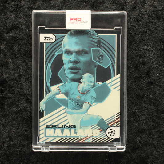 Topps Project 22 - Erling Haaland Manchester City FC by Matt Taylor