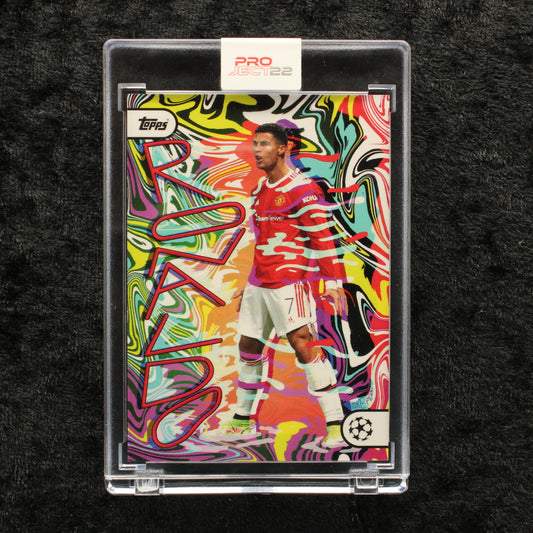 Topps Project 22 - Cristiano Ronaldo Manchester United by Mike Perry