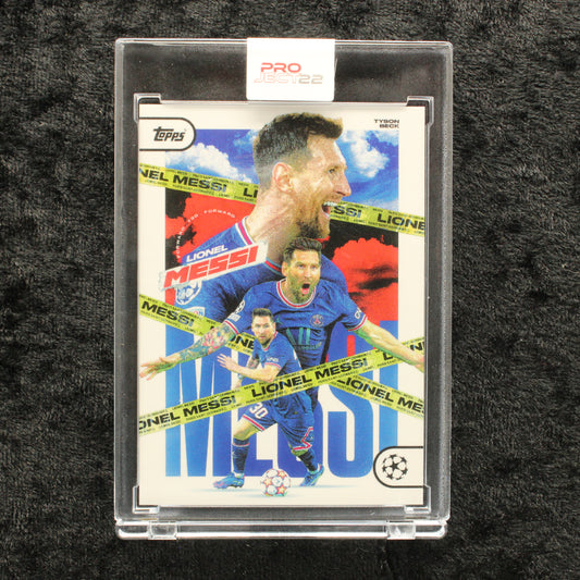 Topps Project 22 - Lionel Messi Paris Saint-Germain by Tyson Beck