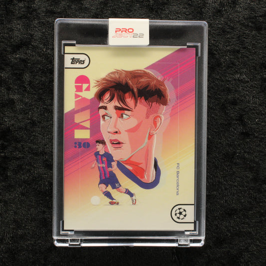 Topps Project 22 - Gavi FC Barcelona by Dan Leydon