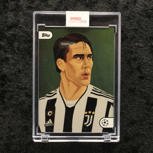 Topps Project 22 - Dusan Vlahovic Juventus by Marco Melgrati