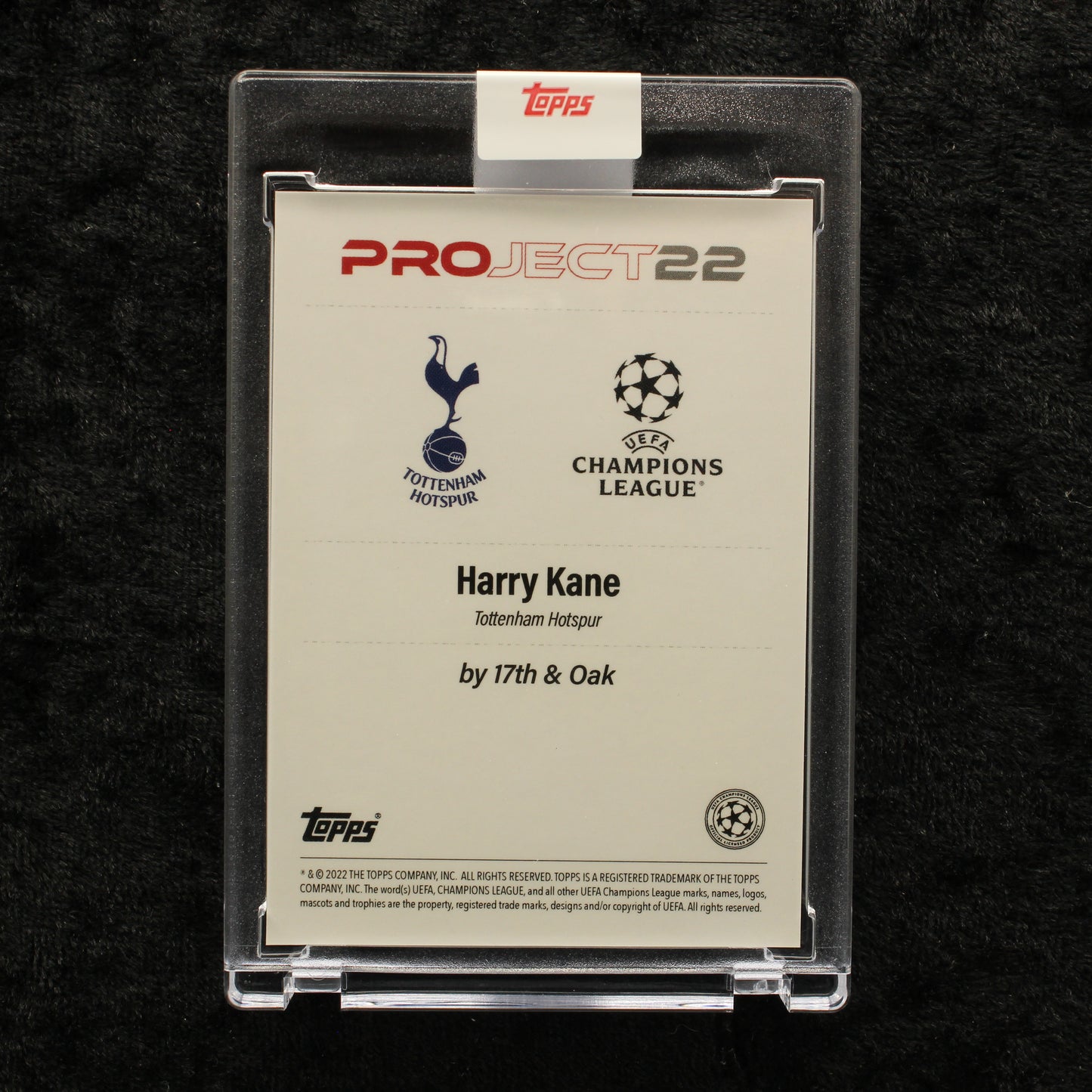 Topps Project 22 - Harry Kane Tottenham Hotspur by 17th & Oak