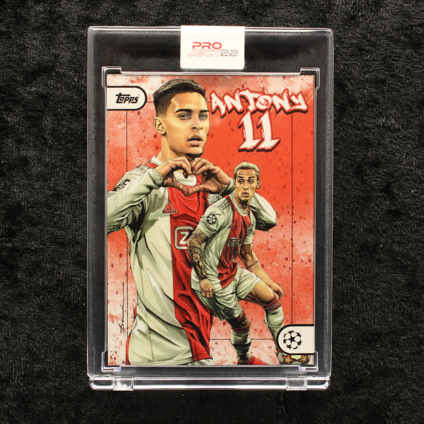 Topps Project 22 - Antony AFC Ajax by Dai Tamura